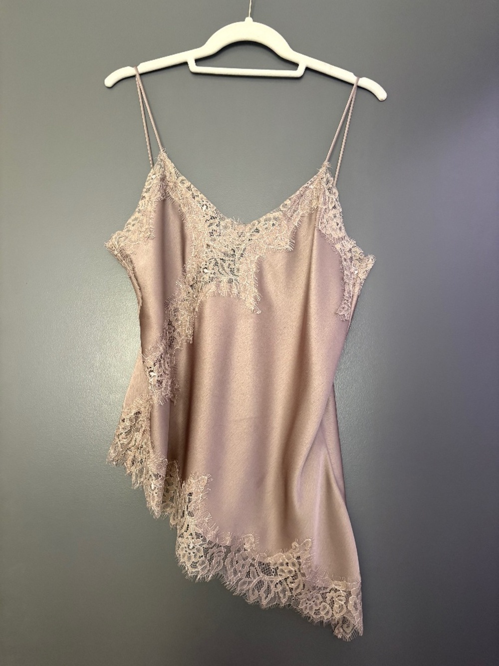 Zara Woman Collection Camisole Top, Mink color, size M